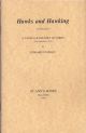 HAWKS AND HAWKING: Reprinted from A Familiar History of Birds (First published in 1835). By Edward Stanley.