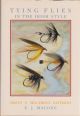 TYING FLIES IN THE IRISH STYLE: TROUT AND SEA-TROUT PATTERNS. By E.J. Malone.