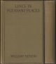 LINES IN PLEASANT PLACES: BEING THE AFTERMATH OF AN OLD ANGLER. By William Senior (