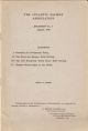 THE ATLANTIC SALMON ASSOCIATION. Document No. 7. August, 1949. By Percy A. Nobbs.