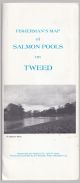 FISHERMAN'S MAP OF SALMON POOLS ON TWEED. Researched and edited by Dr. John R. Lewis.